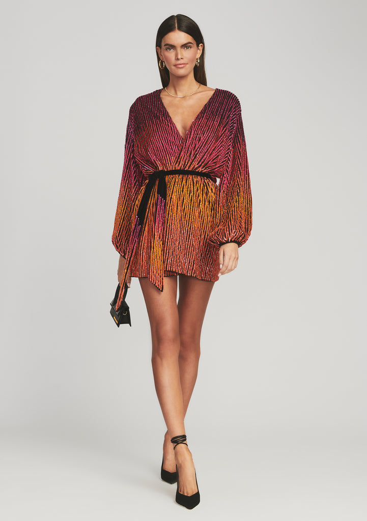 Gabrielle Sequin Ombre Robe– Retrofete